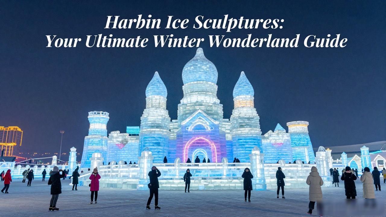 Harbin ice sculptures winter wonderland_Harbin ice sculptures winter wonderland_Harbin ice sculptures winter wonderland
