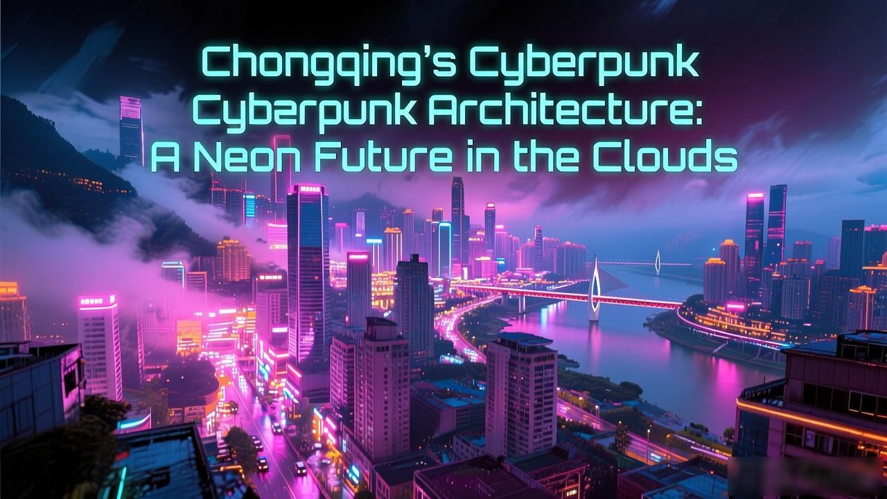 Cyberpunk architecture in Chongqing_Cyberpunk architecture in Chongqing_Cyberpunk architecture in Chongqing
