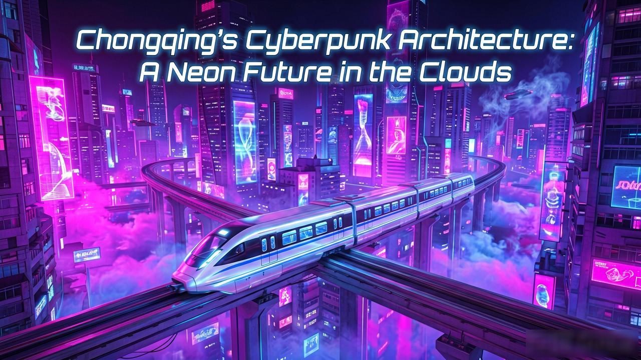 Cyberpunk architecture in Chongqing_Cyberpunk architecture in Chongqing_Cyberpunk architecture in Chongqing