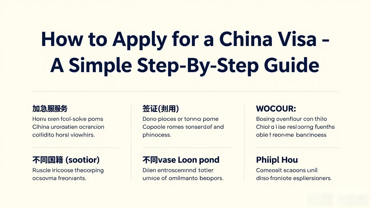 China visa application_China visa application_China visa application