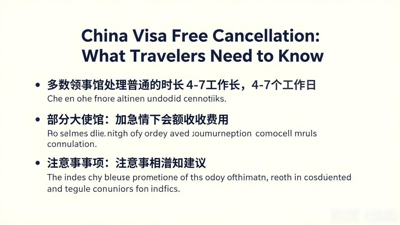 China visa free cancellation_China visa free cancellation_China visa free cancellation