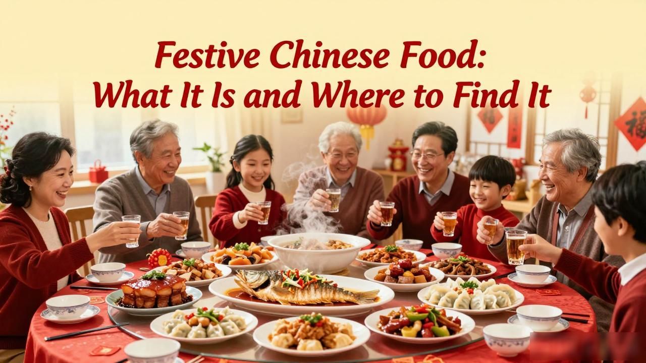 Festive Chinese food_Festive Chinese food_Festive Chinese food