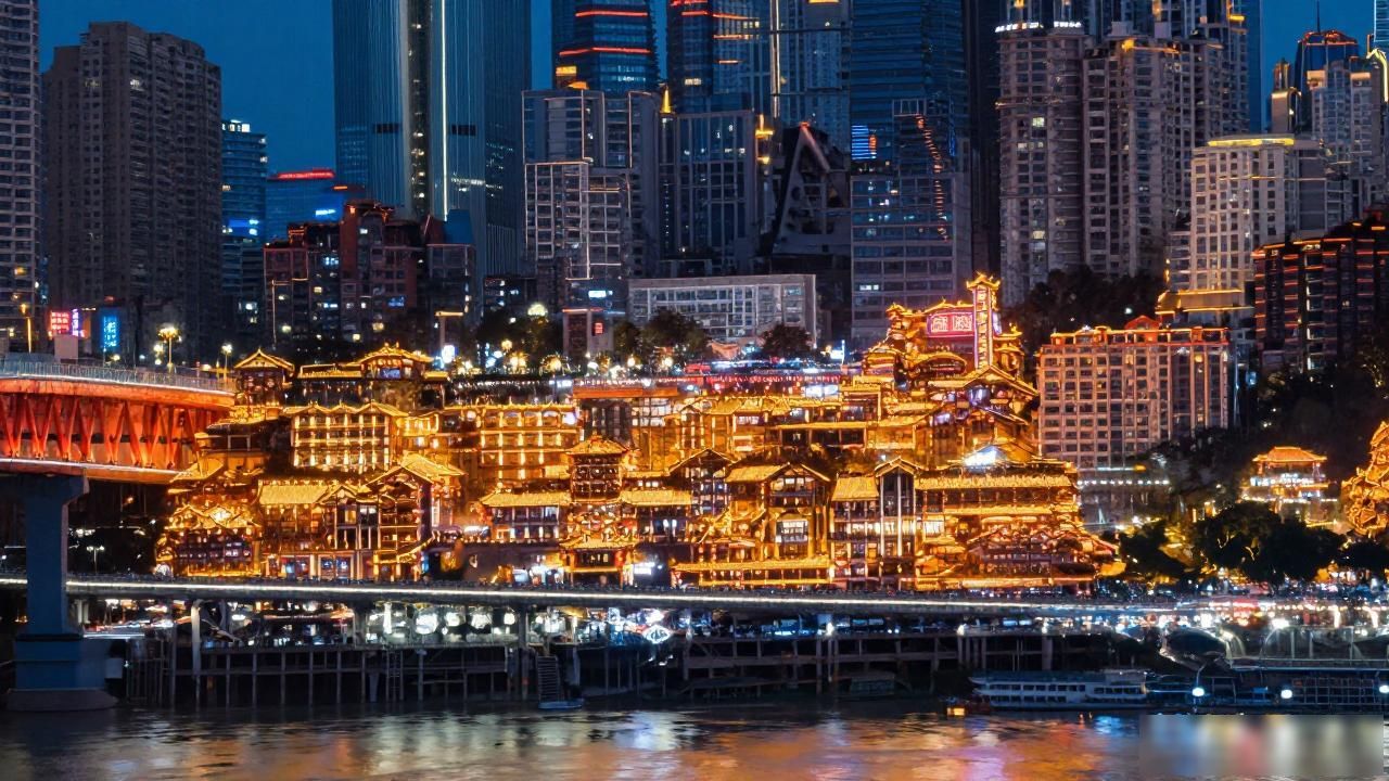 Chongqing night views_Chongqing night views_Chongqing night views