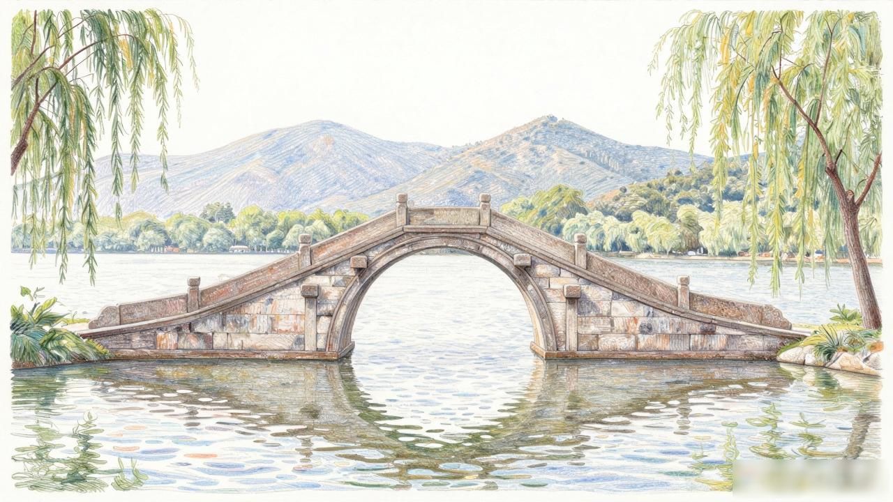 West Lake bridges_West Lake bridges_West Lake bridges