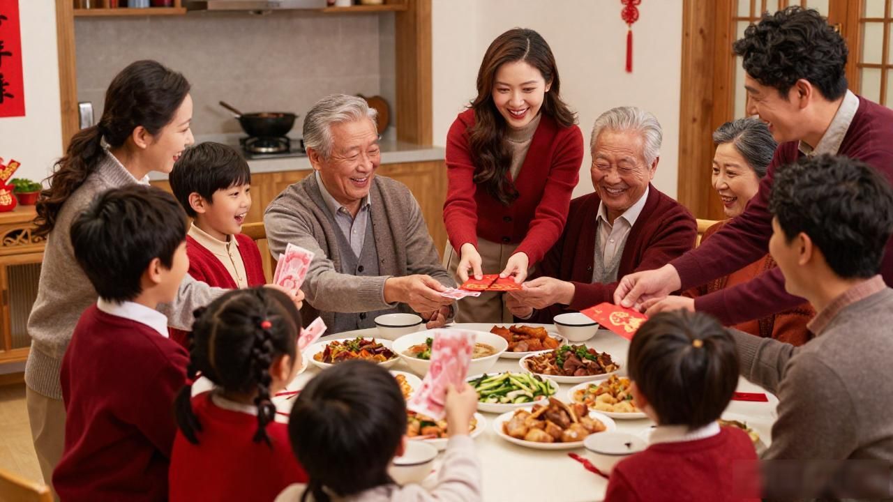 Spring Festival family reunion_Spring Festival family reunion_Spring Festival family reunion