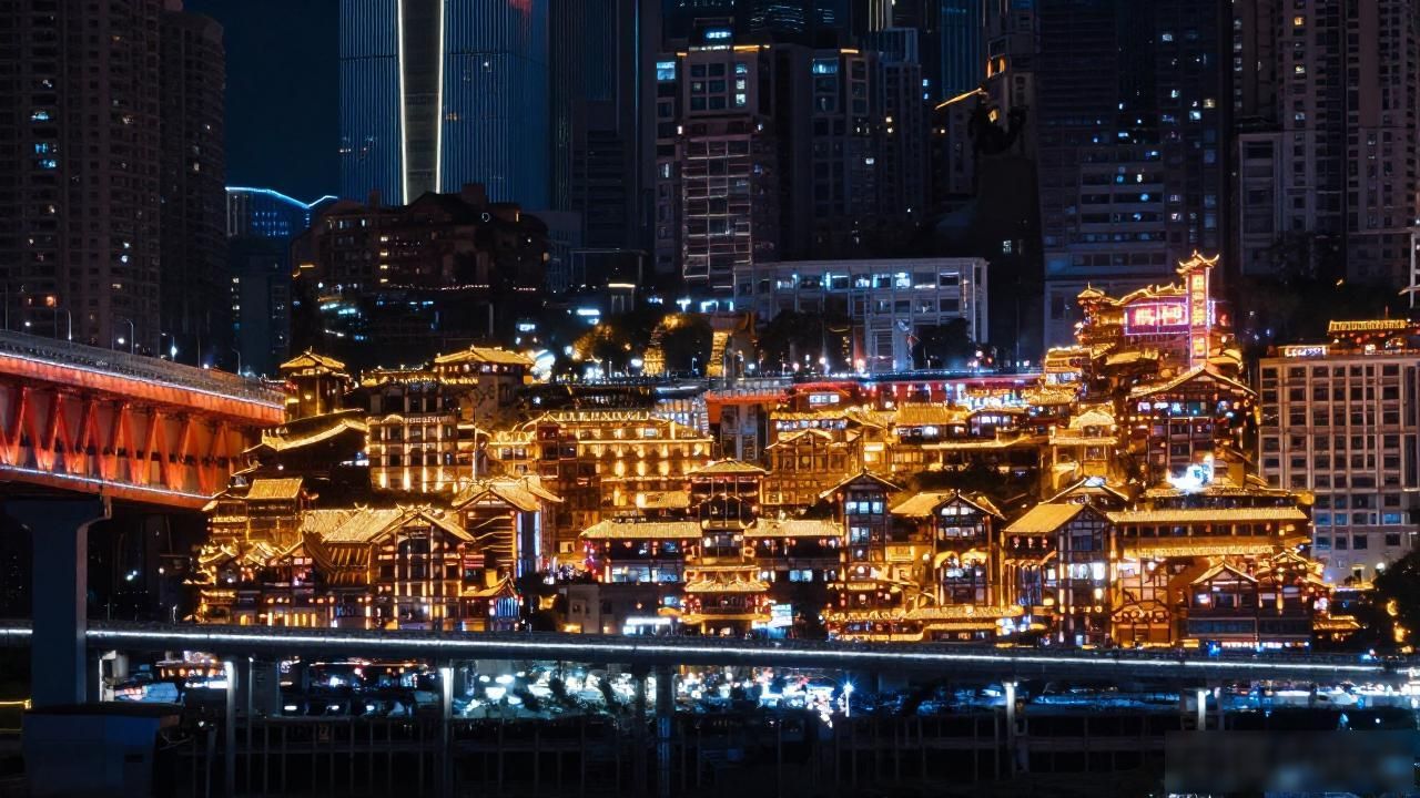 Chongqing night views_Chongqing night views_Chongqing night views