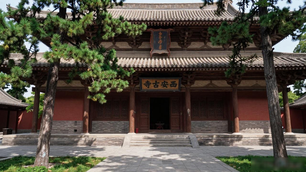 Xi'an ancient temples_Xi'an ancient temples_Xi'an ancient temples