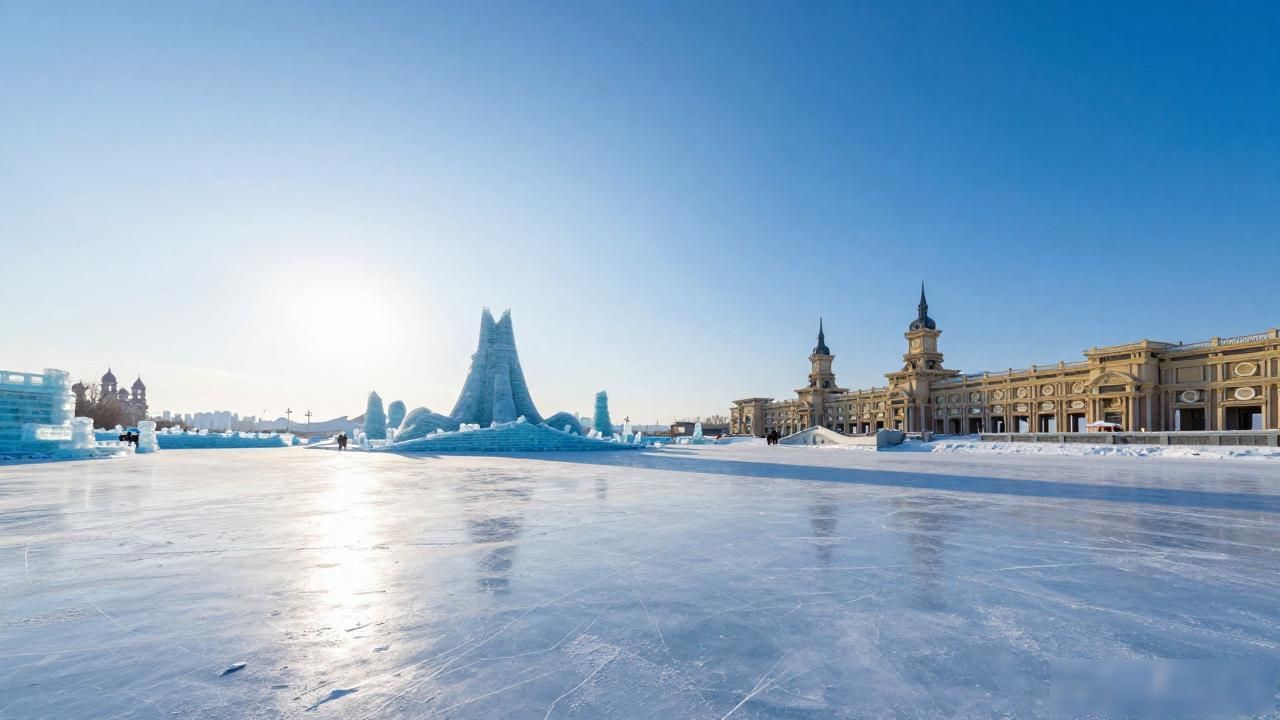 Harbin winter scenery_Harbin winter scenery_Harbin winter scenery