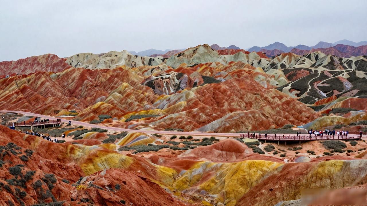 Rainbow Mountains China_Rainbow Mountains China_Rainbow Mountains China