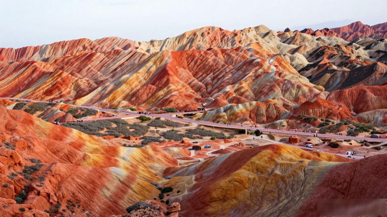 Rainbow Mountains China_Rainbow Mountains China_Rainbow Mountains China