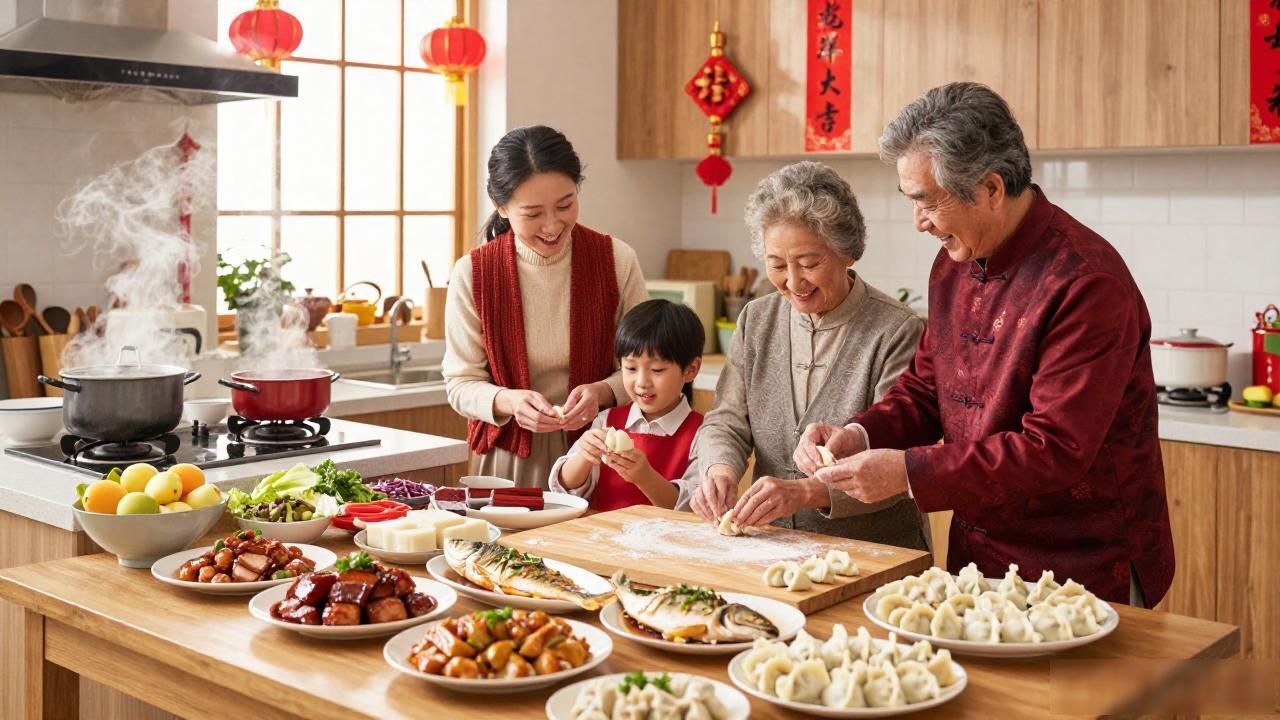 Festive Chinese food_Festive Chinese food_Festive Chinese food