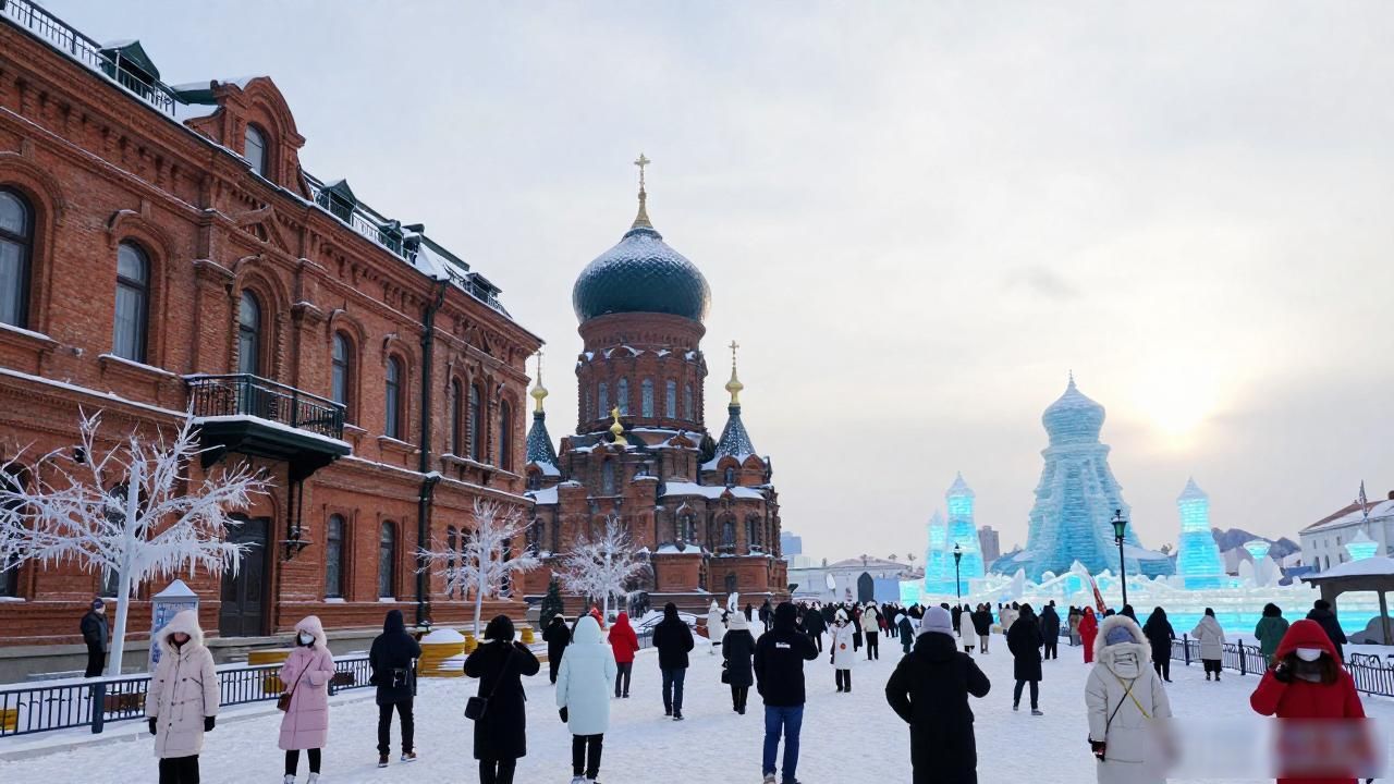 Winter wonderland Harbin_Winter wonderland Harbin_Winter wonderland Harbin