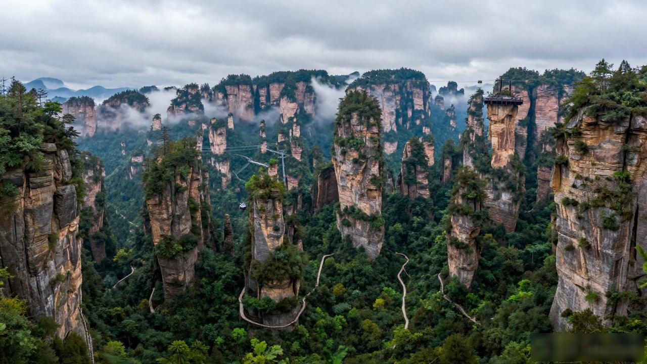Zhangjiajie National Forest_Zhangjiajie National Forest_Zhangjiajie National Forest