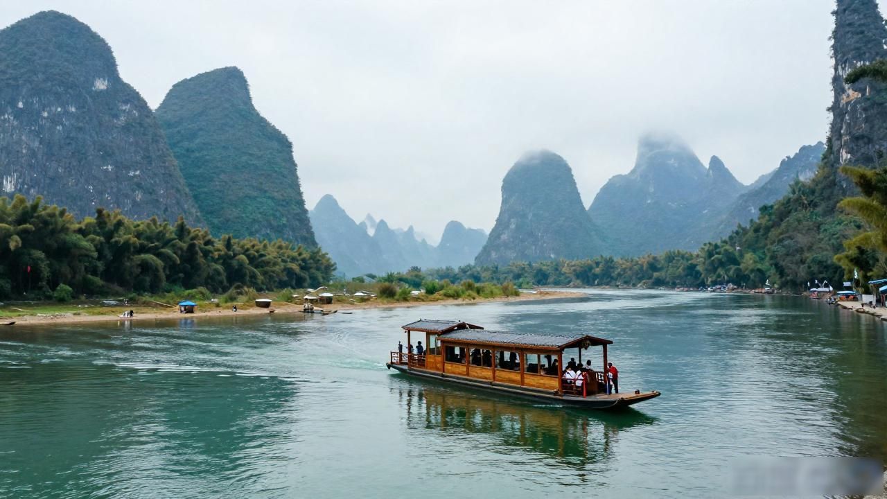 Li River cruise_Li River cruise_Li River cruise