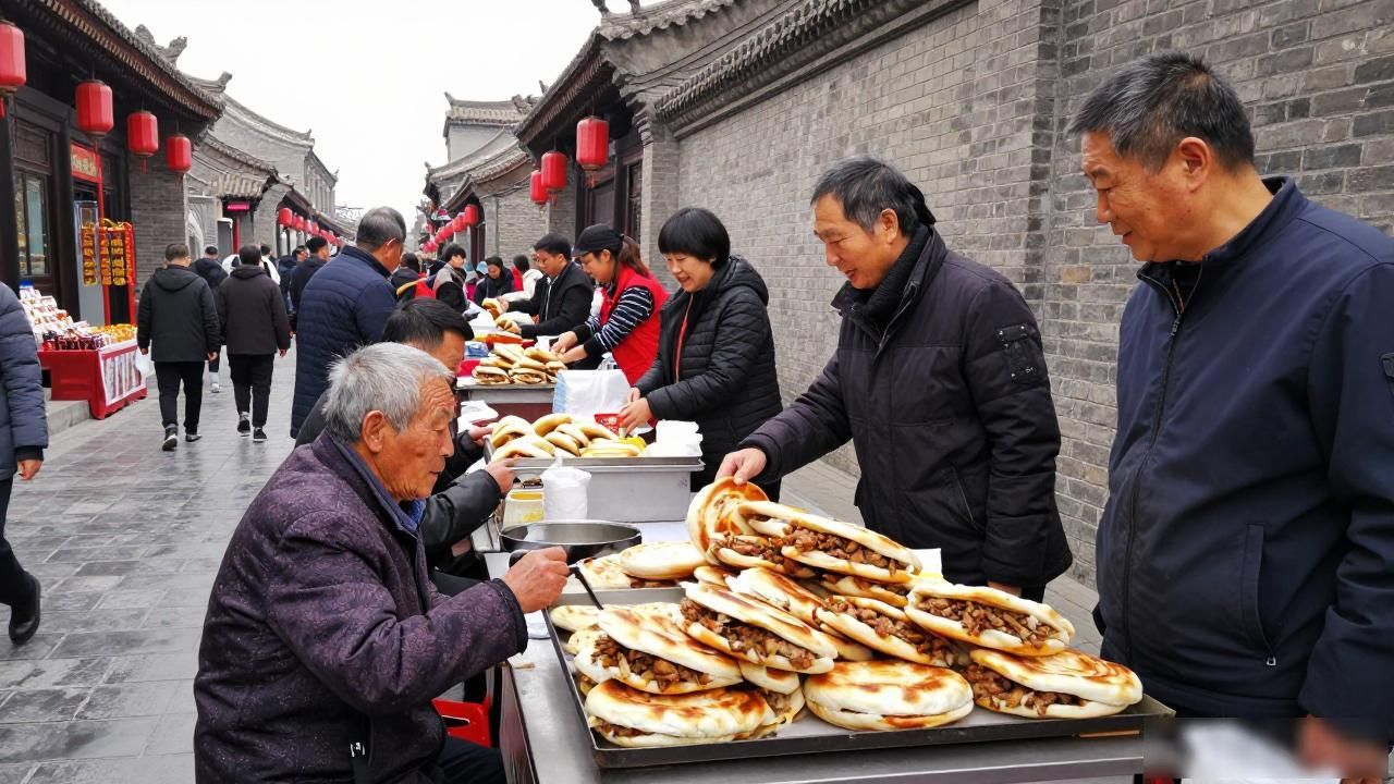 肉夹馍相当于几碗米饭_肉夹馍馅料最佳配方_Xi'an roujiamo