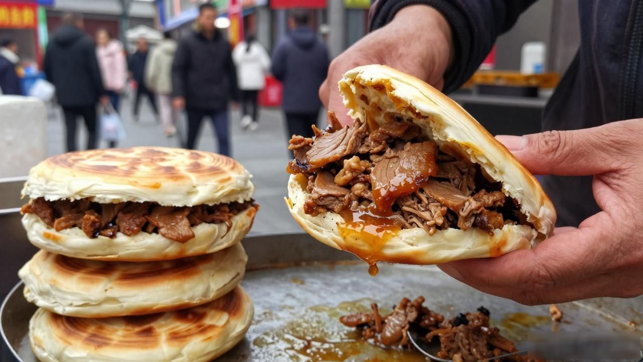 Xi'an roujiamo_肉夹馍馅料最佳配方_肉夹馍相当于几碗米饭