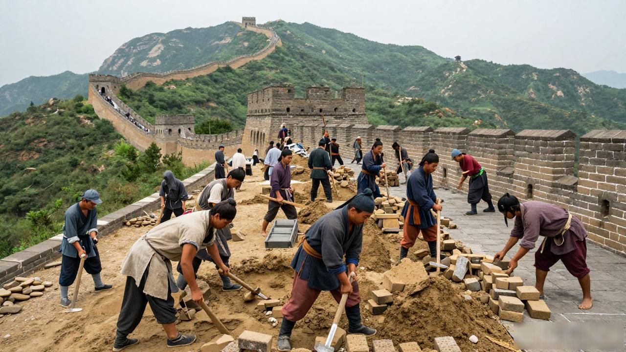 Great Wall construction_Great Wall construction_Great Wall construction