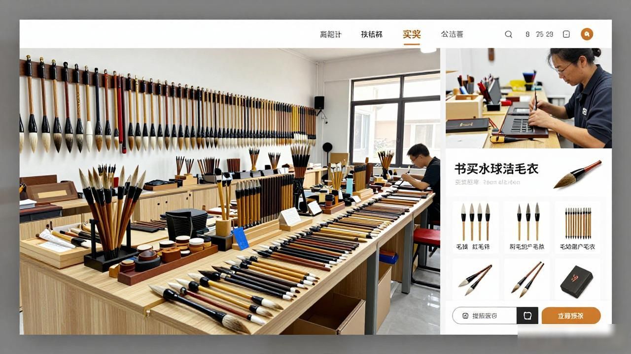 Chinese calligraphy brushes_Chinese calligraphy brushes_Chinese calligraphy brushes