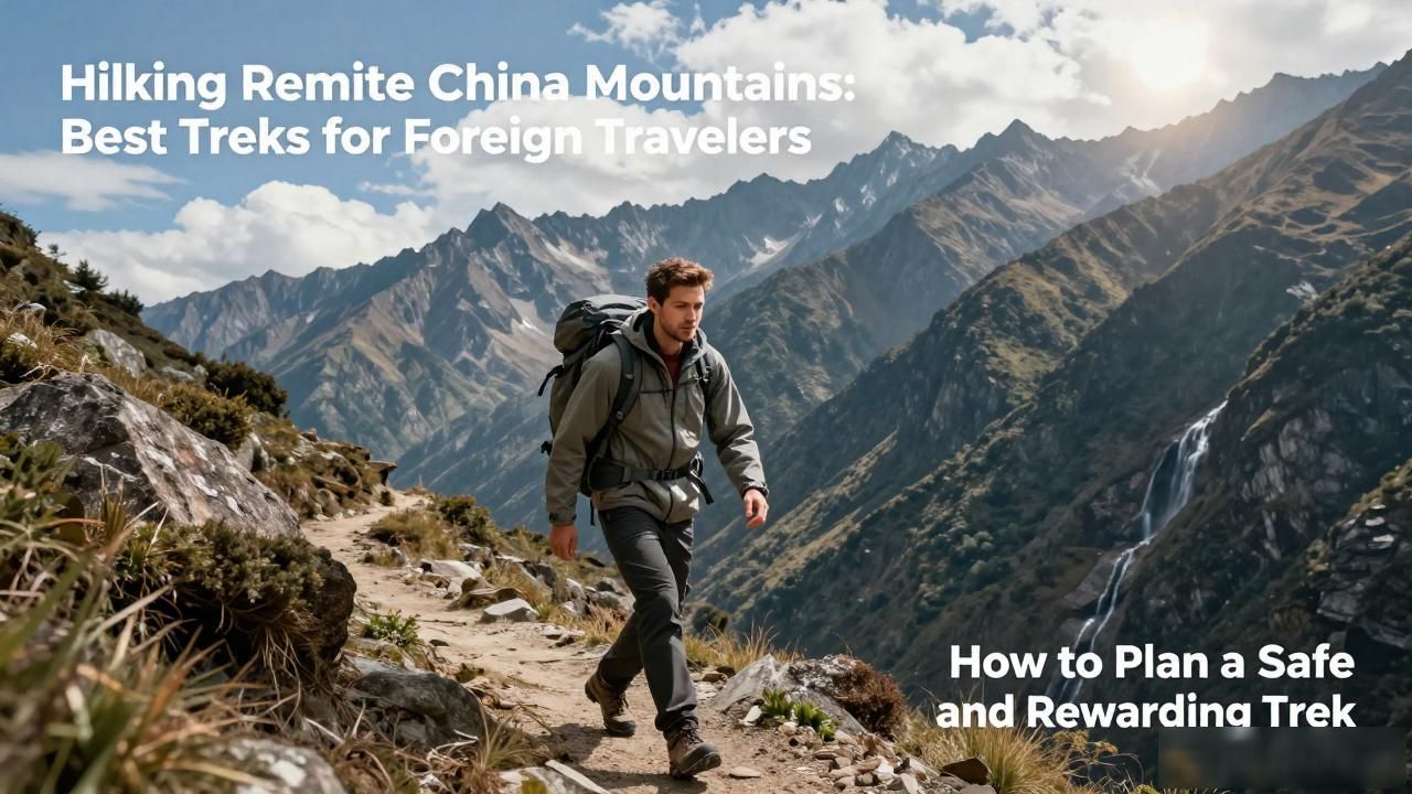 hiking remote China mountains_hiking remote China mountains_hiking remote China mountains