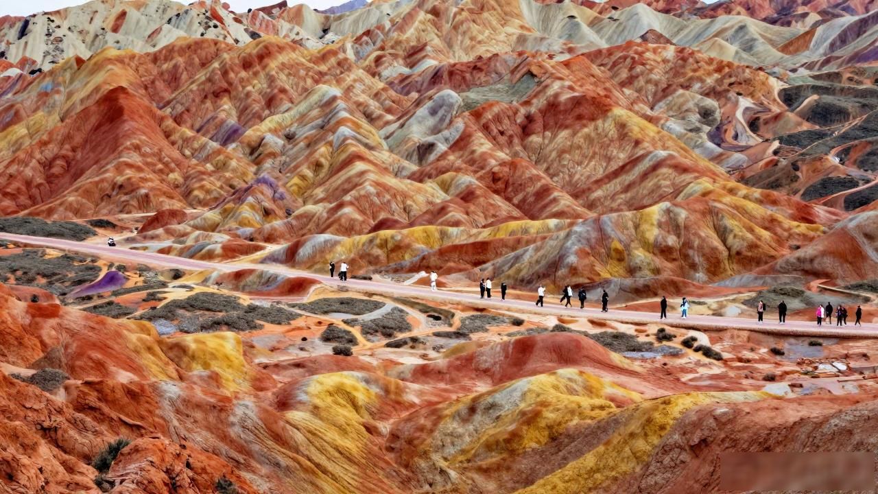Rainbow Mountains China_Rainbow Mountains China_Rainbow Mountains China