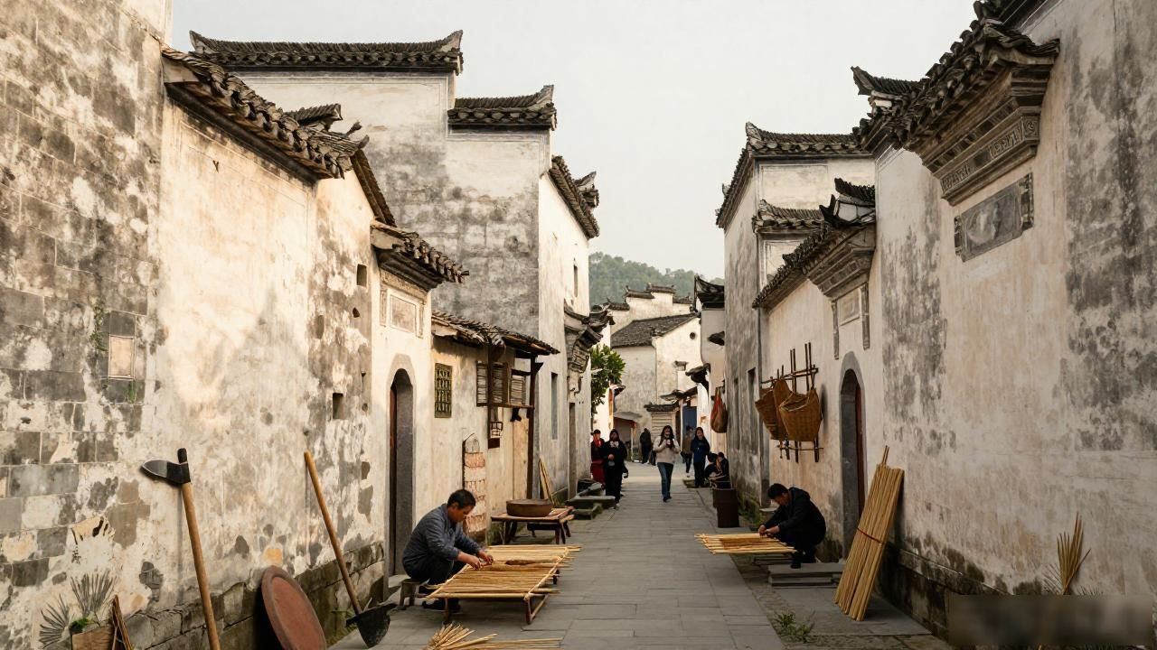 Old town alleys in China_Old town alleys in China_Old town alleys in China