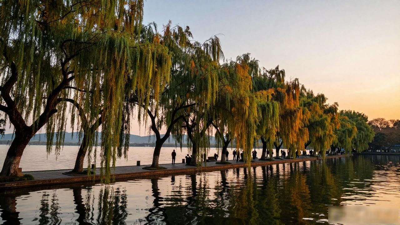West Lake willows_West Lake willows_West Lake willows