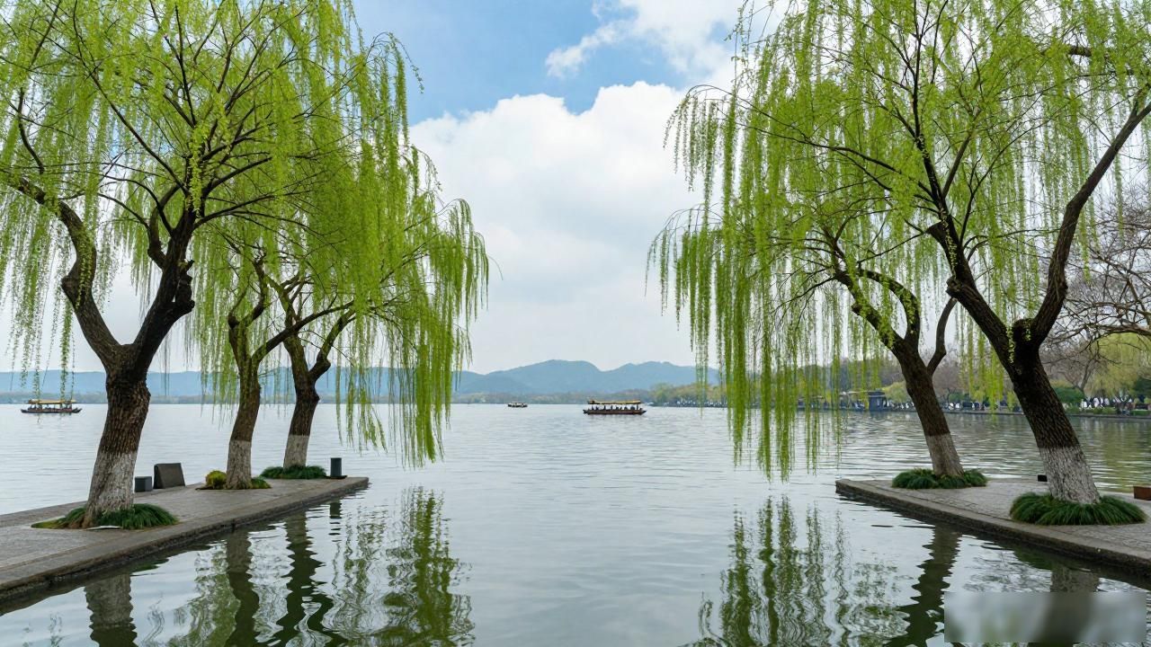 West Lake willows_West Lake willows_West Lake willows
