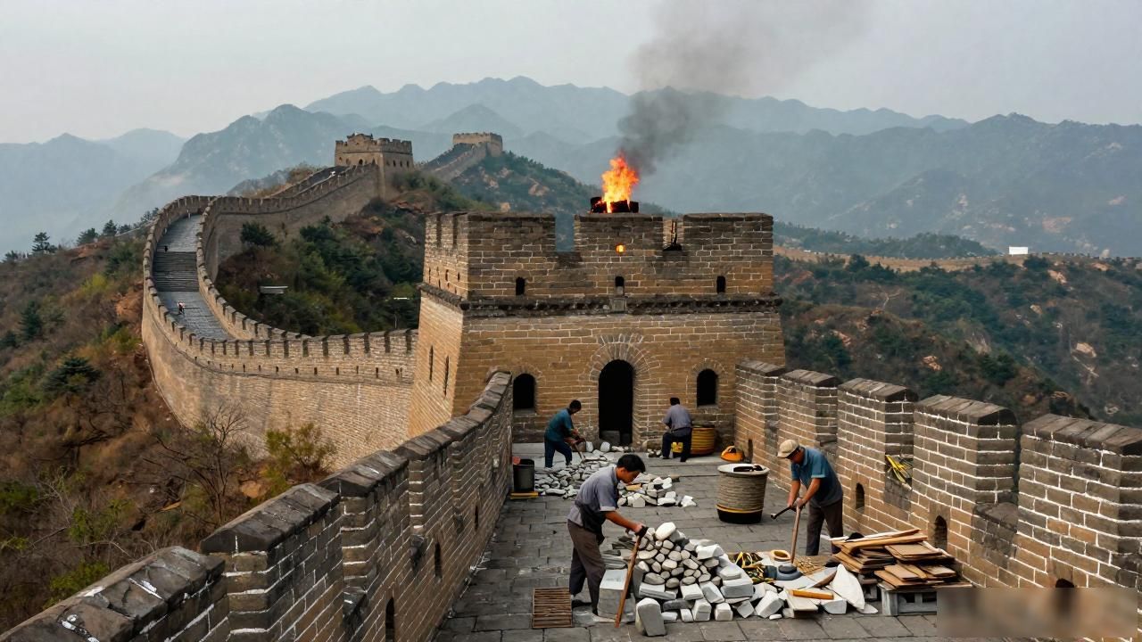 Great Wall construction_Great Wall construction_Great Wall construction