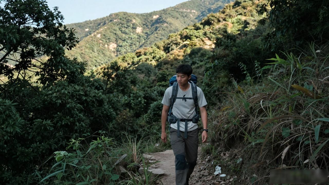 hiking remote China mountains_hiking remote China mountains_hiking remote China mountains