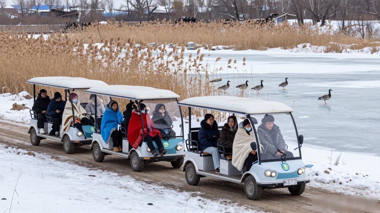 Harbin winter wildlife view_Harbin winter wildlife view_Harbin winter wildlife view