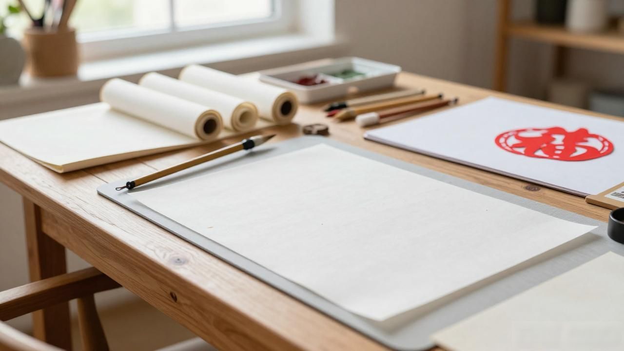 Chinese calligraphy & paper cutting_Chinese calligraphy & paper cutting_Chinese calligraphy & paper cutting