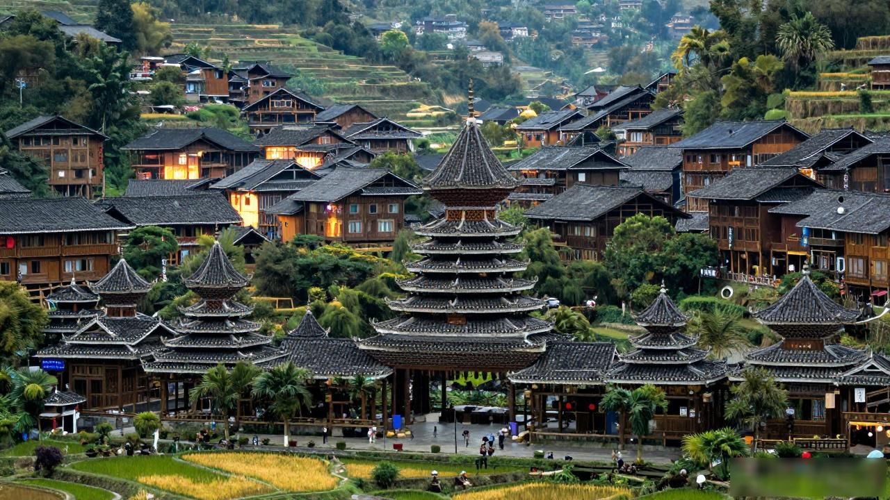 Dong villages China_Dong villages China_Dong villages China