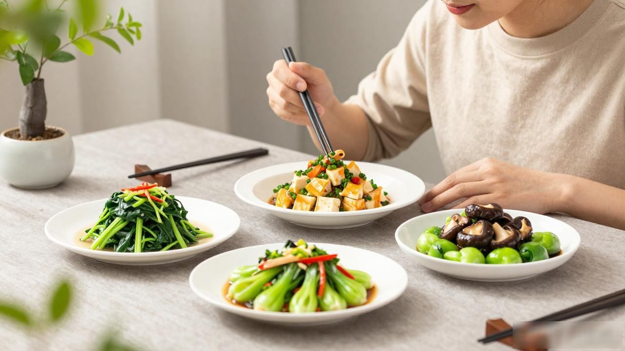 Vegetarian Chinese cuisine_Vegetarian Chinese cuisine_Vegetarian Chinese cuisine