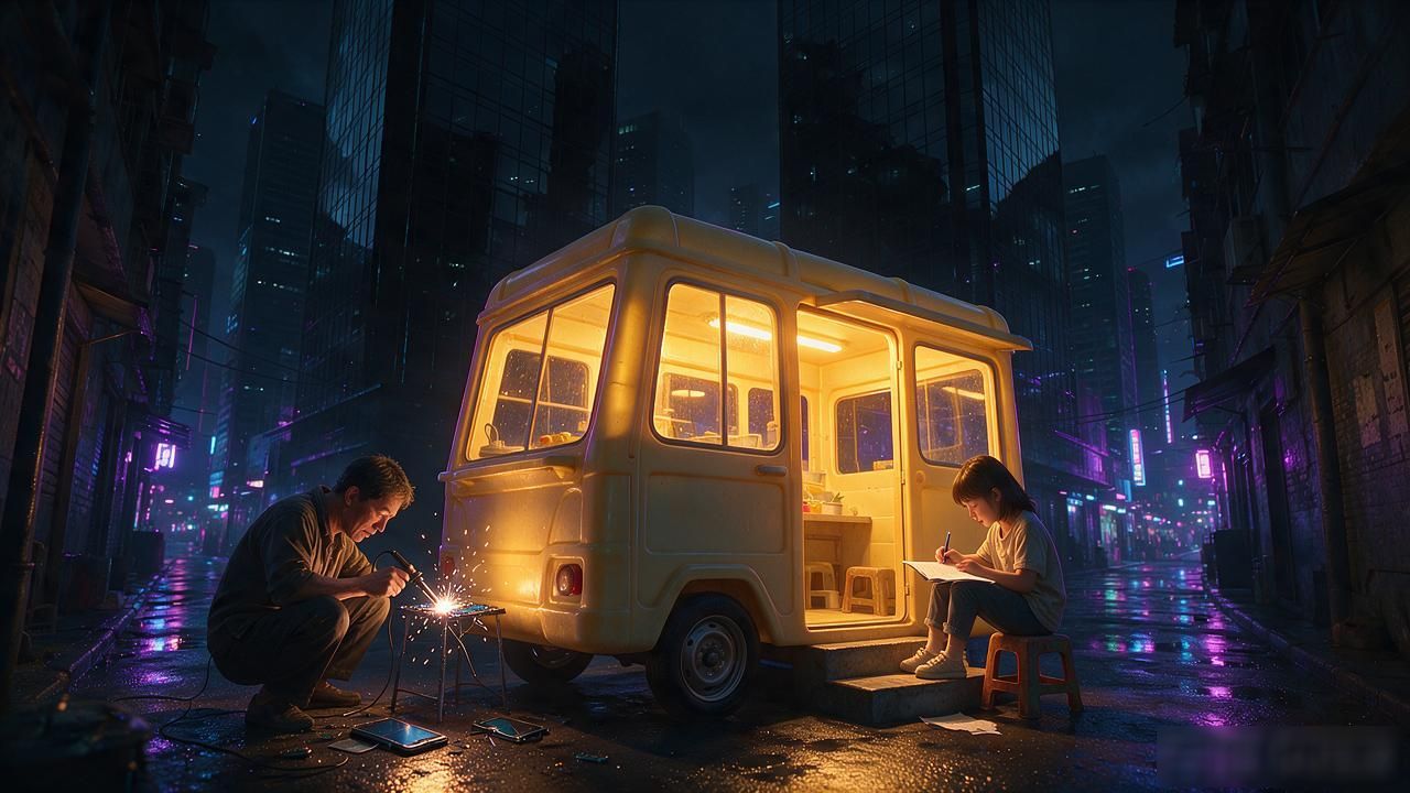 Cyberpunk city China_Cyberpunk city China_Cyberpunk city China
