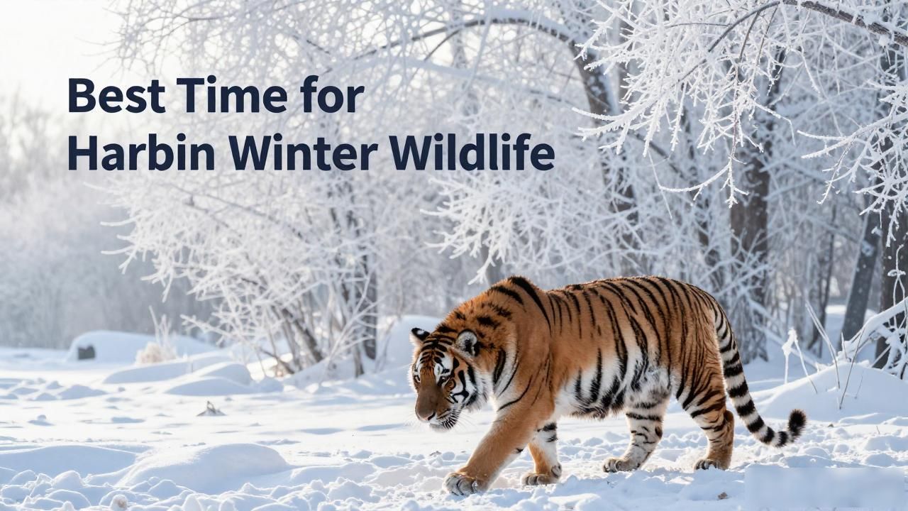 Harbin winter wildlife view_Harbin winter wildlife view_Harbin winter wildlife view