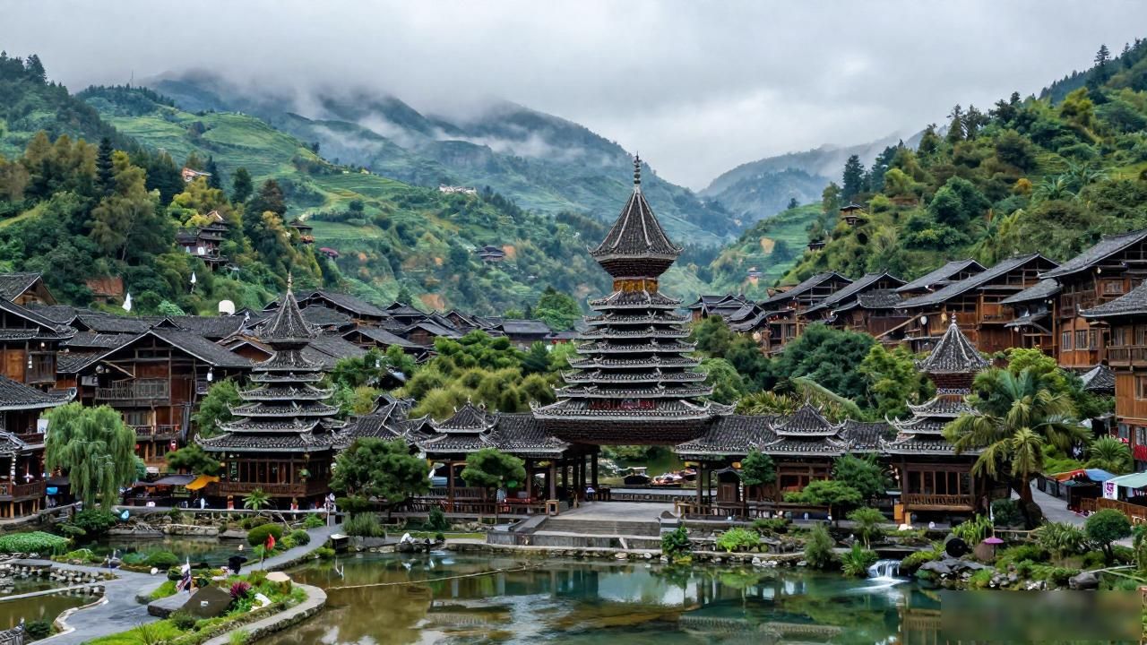 maconvillages_Dong villages China_村庄villages中文