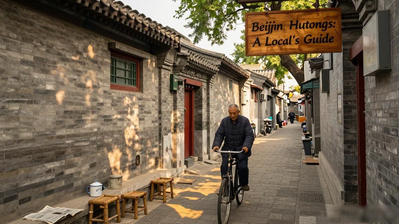 北京胡同手抄报_北京胡同三轮车图片_Beijing hutongs