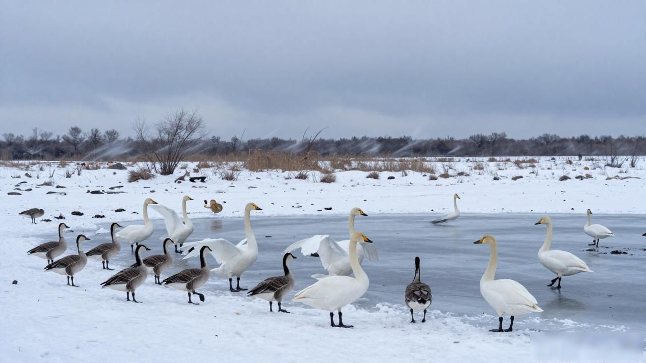 Harbin winter wildlife view_Harbin winter wildlife view_wildlife可数吗